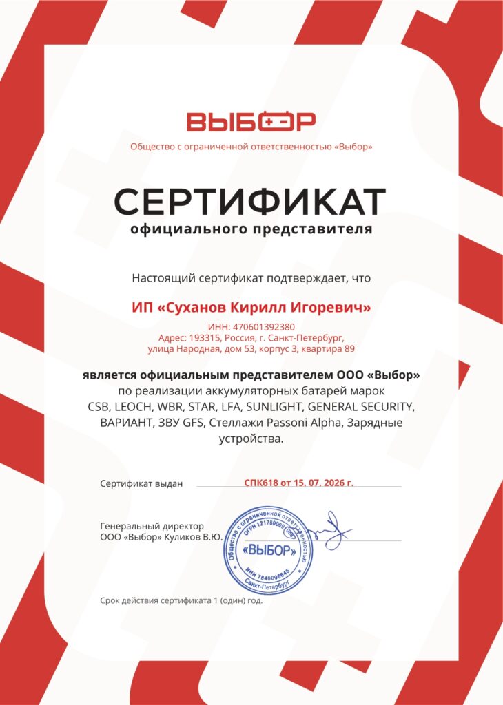 Сертификат 5