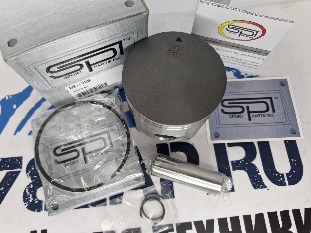 Поршень снегоходов Polaris Widetrak, RMK 488LC (T-Moly, номинал) 09-726-1