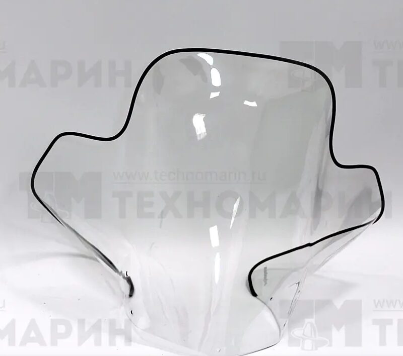 Стекло ветровое для снегоходов BRP Ski-Doo GTX, платформа REV (59см, 2мм)
