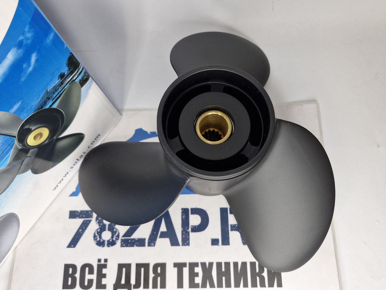 Винт гребной Solas подвесных лодочных моторов, плм Suzuki, Force 3411-139-21, 3x13.9x21 (R)-1
