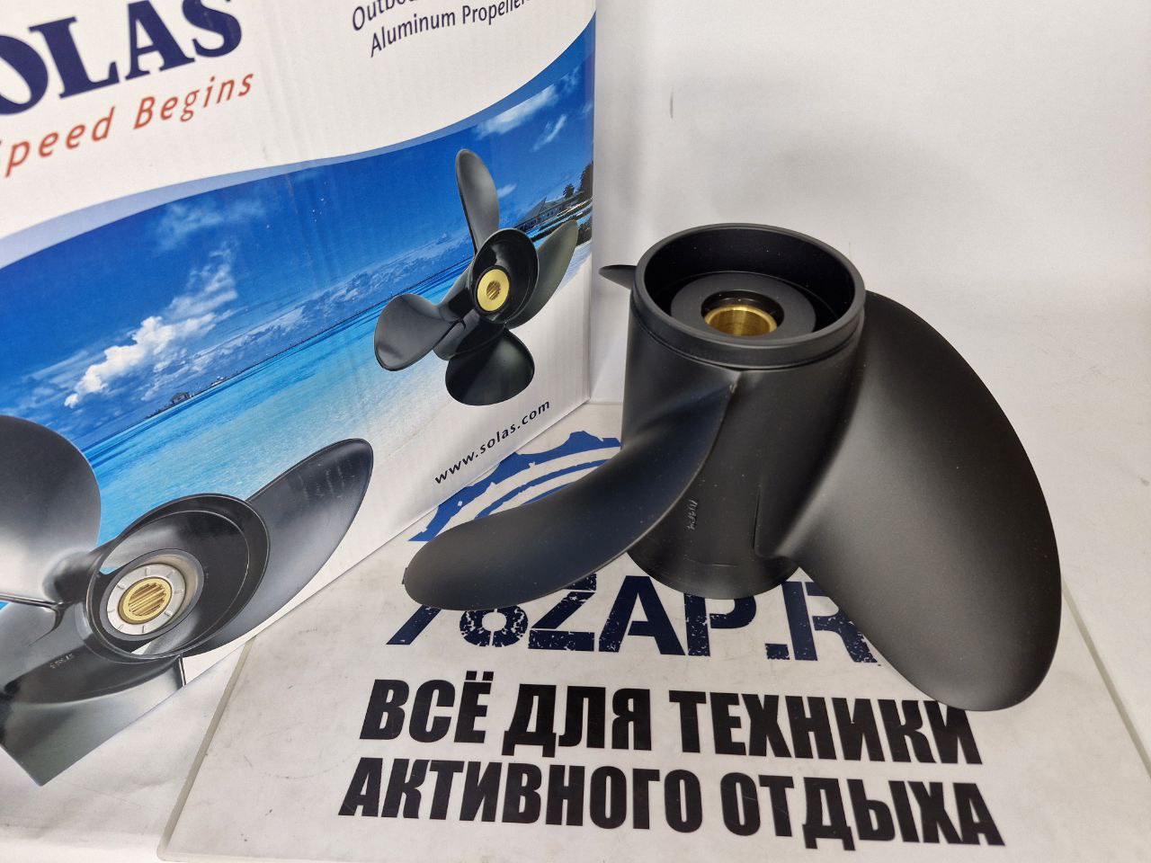 Винт гребной Solas подвесных лодочных моторов, плм Suzuki, Force 3411-139-21, 3x13.9x21 (R)