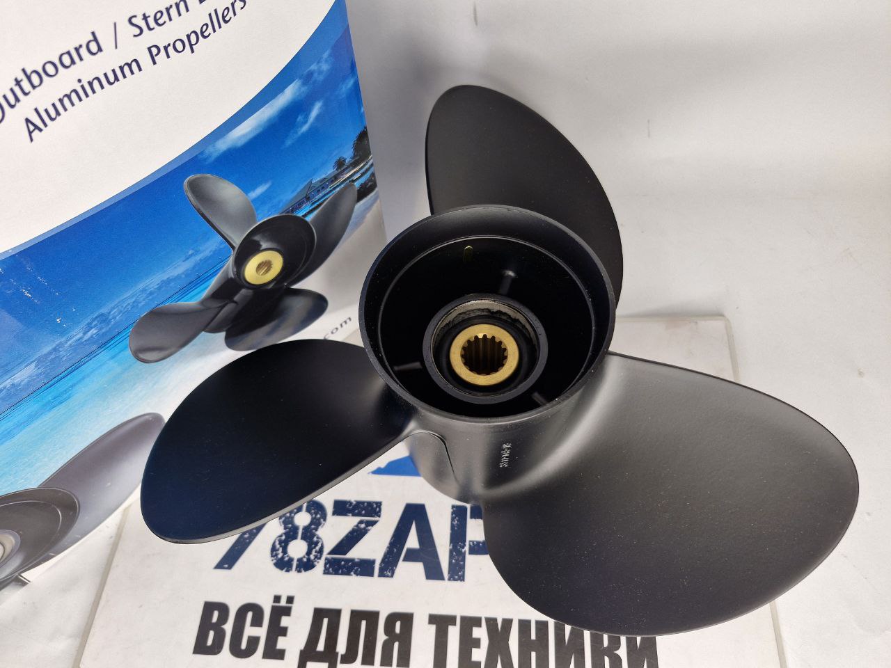 Винт гребной Solas подвесных лодочных моторов Yamaha 3511-145-19, 3x14.5x19 (R)