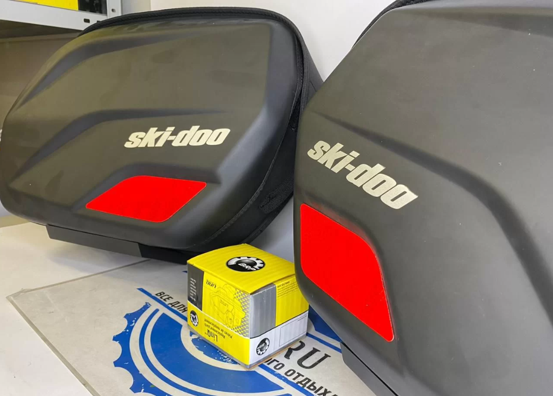 Боковые кофры Linq (комплект, для снегоходов BRP Ski-Doo)-1