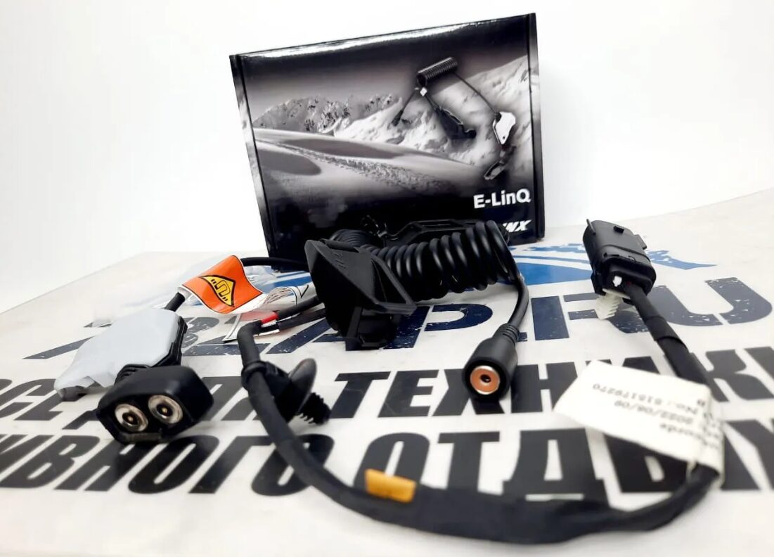 Комплект E-LinQ с подогревом козырька снегоходов BRP Ski-Doo Lynx G5 860202354-2