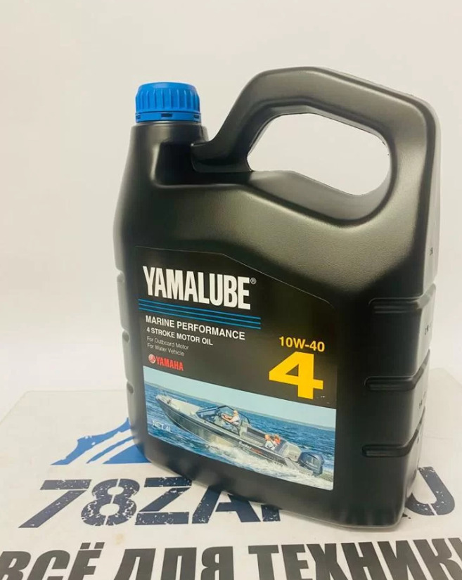 Масло Yamalube 4 SAE 10W-40 API SJ (4 л) гидроциклов и лодочных моторов Yamaha 90790BS46600