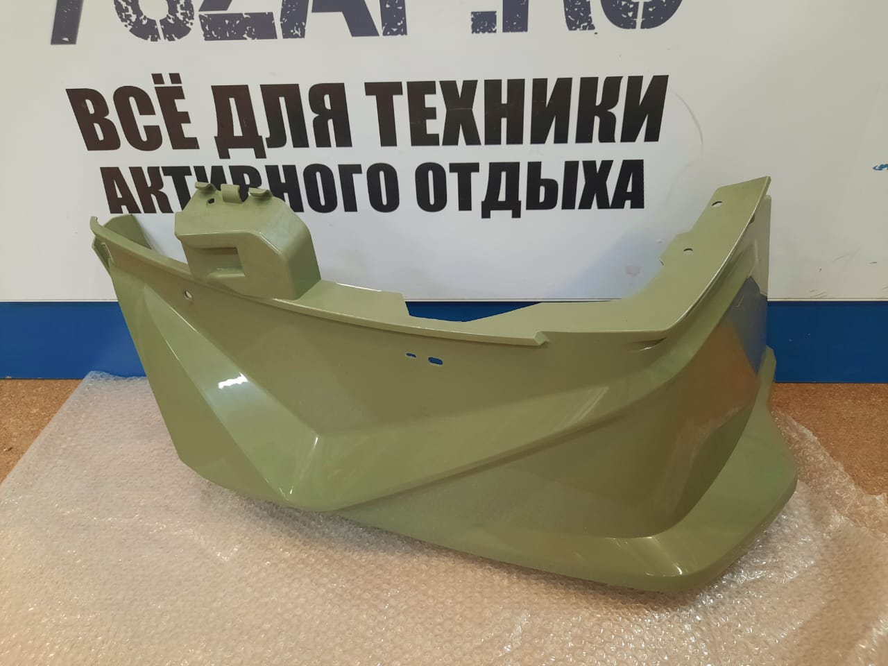 Переднее крыло капота зелёное левое квадроциклов BRP Can-Am Outlander G2 715006062