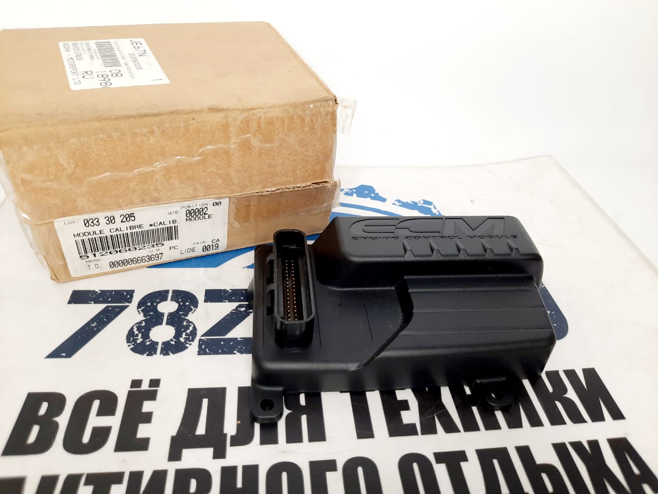 Электронный блок управления снегоходов BRP Ski-Doo 2007 MX Z 440X Racing 512060235