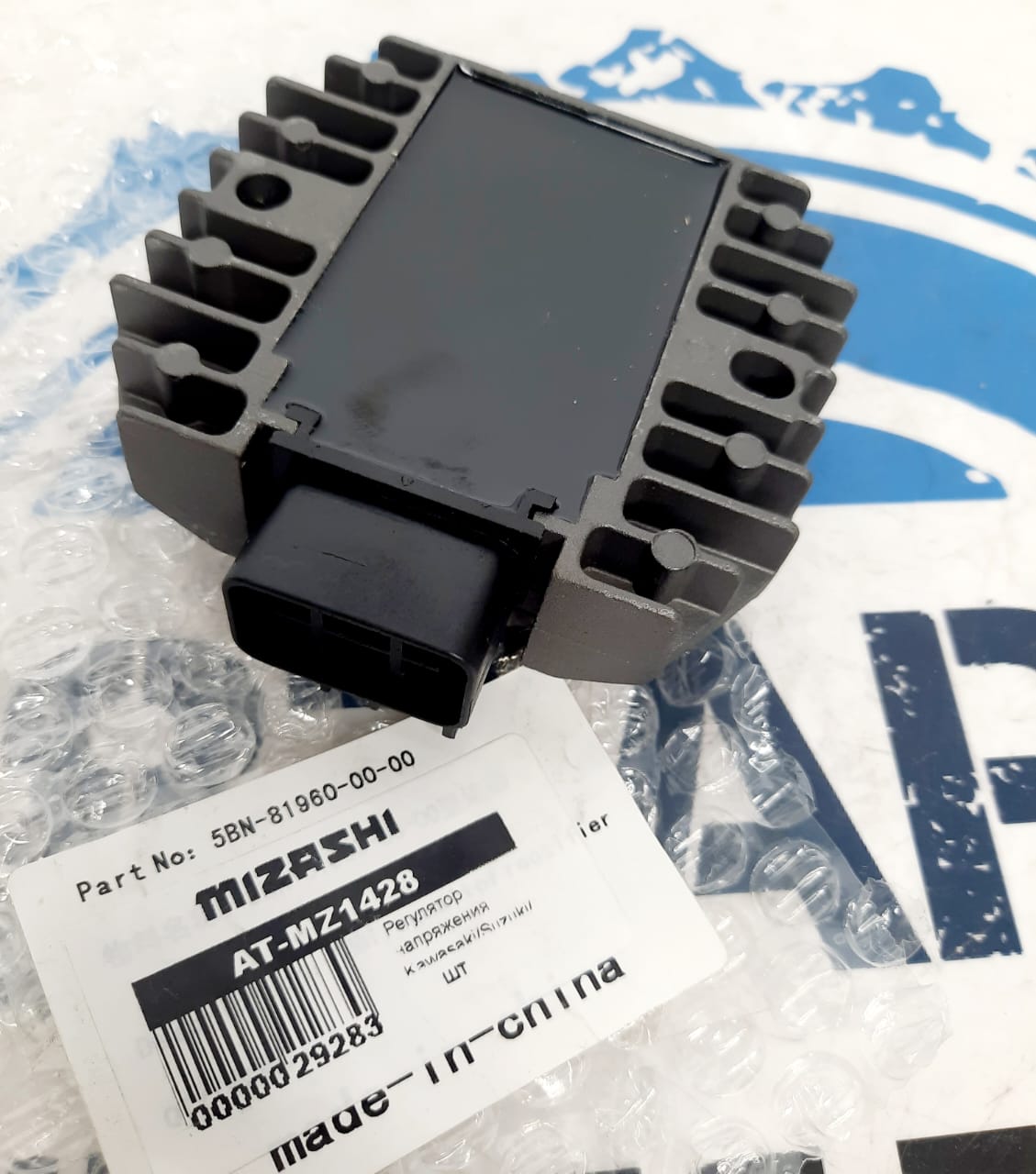 Регулятор напряжения квадроциклов Kawasaki/Suzuki/Yamaha AT-MZ1428-1