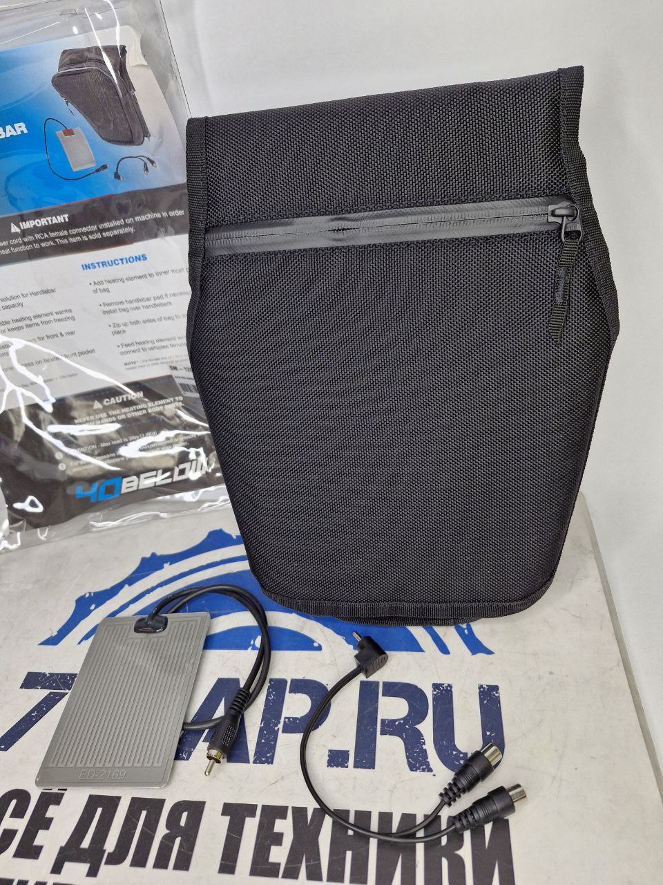 Сумка с подогревом на руль снегоходов BRP Ski-Doo Lynx Rev-XP/XU SM-12690-1-3