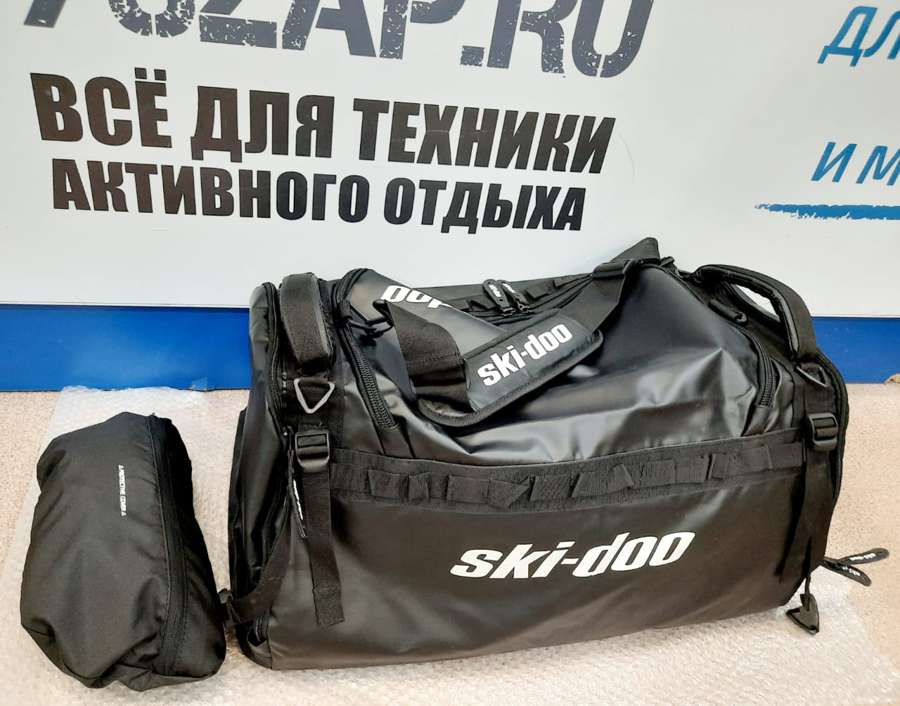 Багажная сумка/ кофр на тоннель снегоходов BRP Ski-Doo 80л 86020080-3