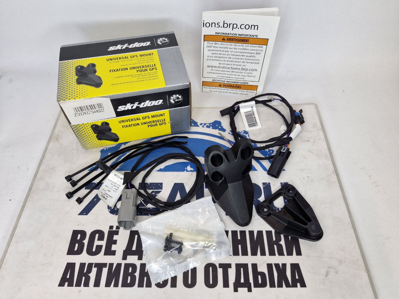 Крепление/ кронштейн для GPS-навигатора GARMIN WT, SWT снегоходов BRP Ski-Doo Lynx 860201018