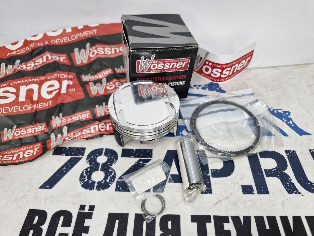 Поршень 0,5 Wossner гидроциклов BRP Sea-Doo Spark Ace 900 14-19 6514D050