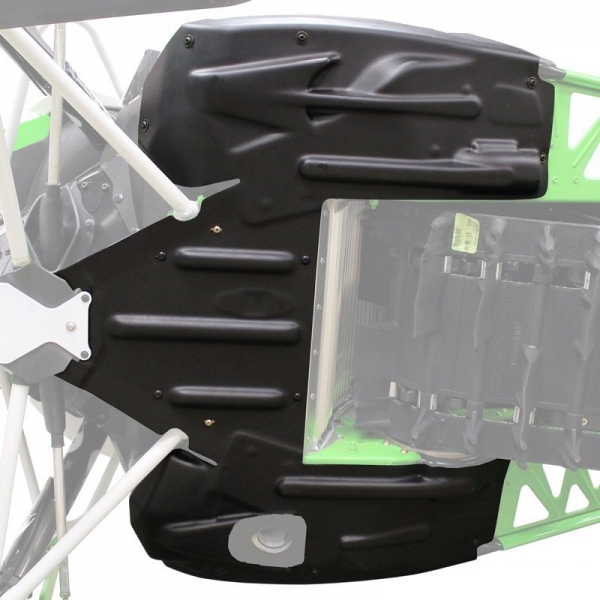 Защита днища снегоходов Arctic Cat XF, ZR, M, Pantera 7000 6639-449-4