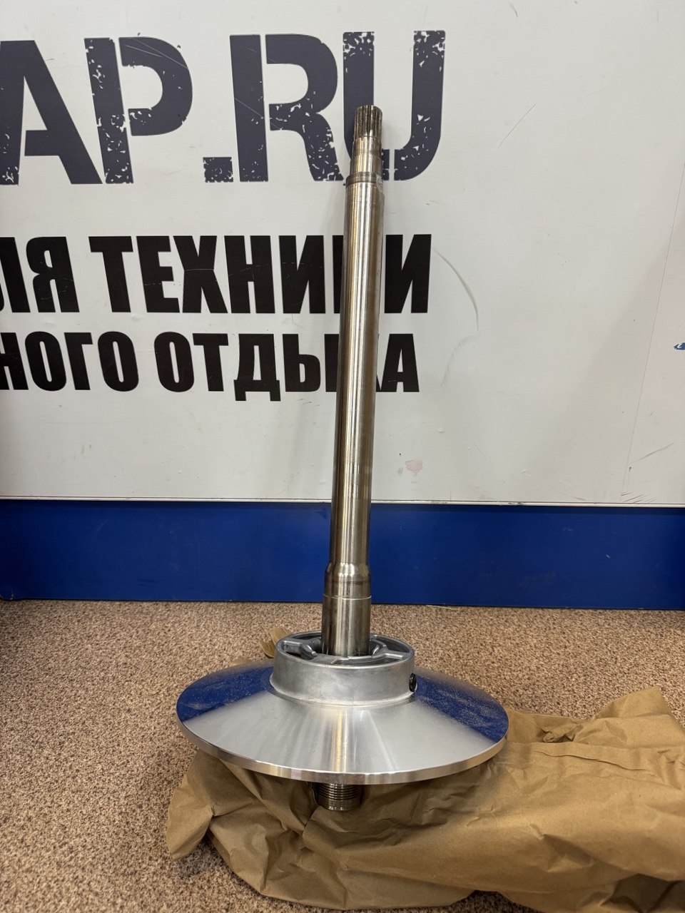 Шкив ведомого вариатора с валом снегоходов BRP Ski-Doo Lynx 417127698
