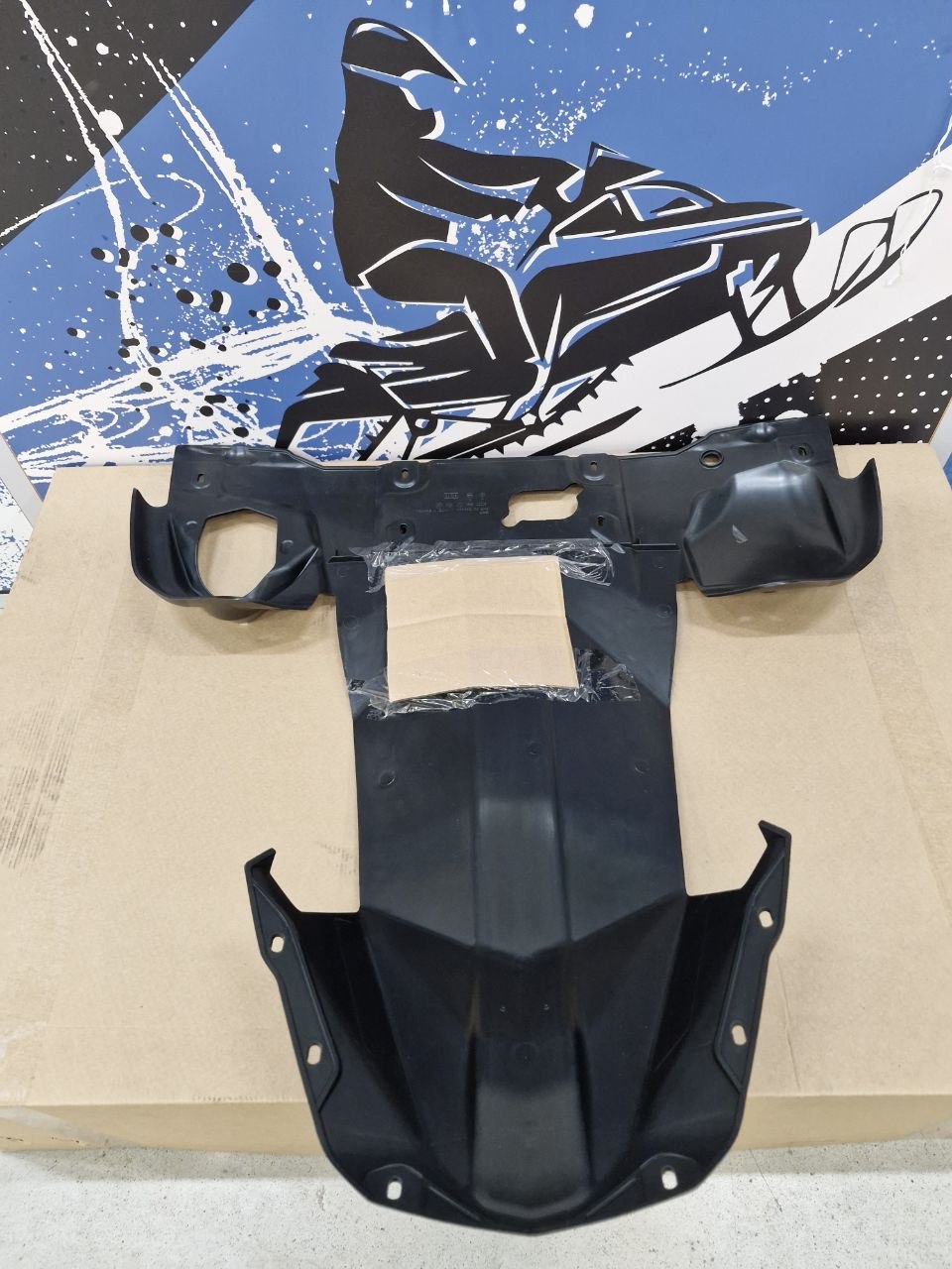 Защита днища снегоходов BRP Ski-Doo Lynx Gen4/Gen5 860202743-1
