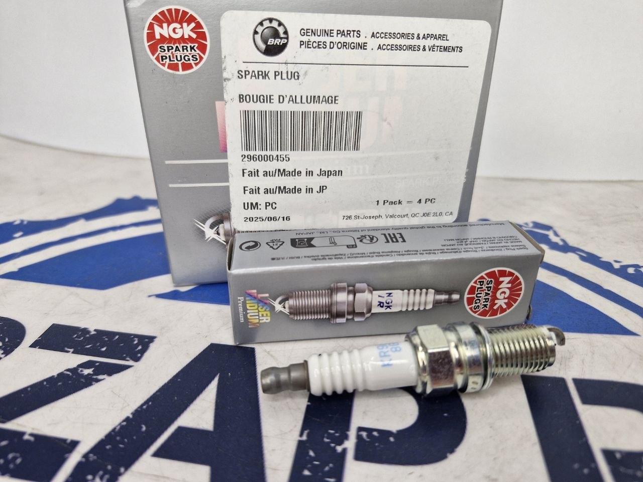 Свеча зажигания NGK KR9EI-8G гидроциклов BRP Sea-Doo 325 296000455