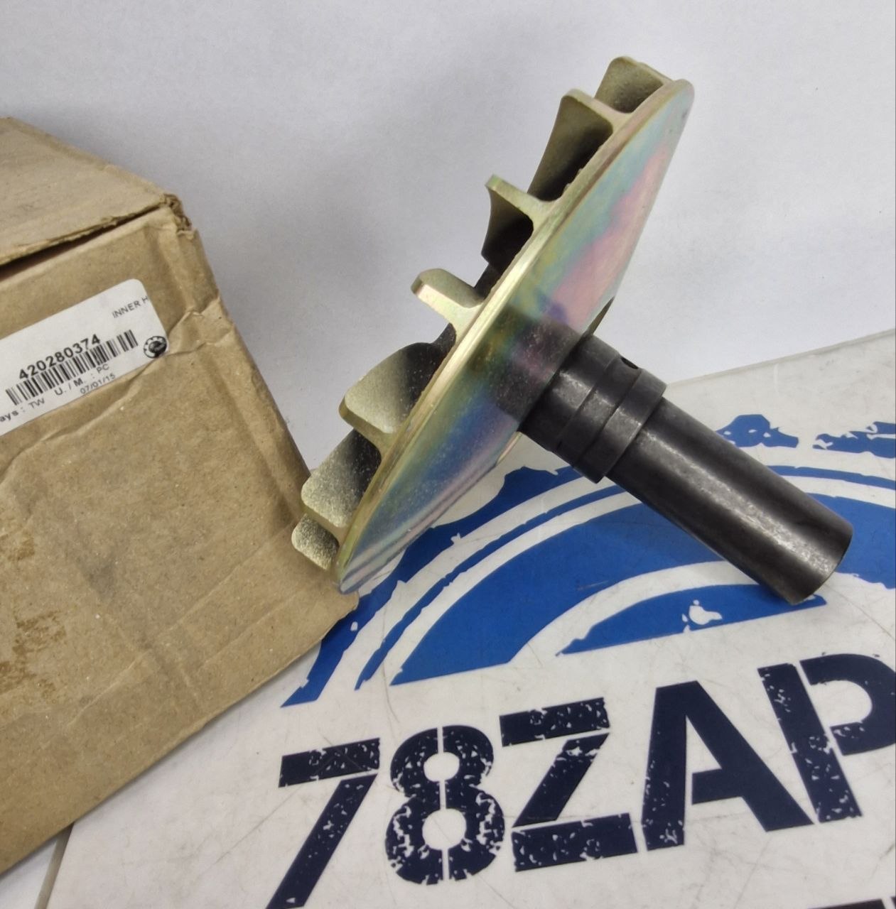 Внутренний шкив/ щека ведущего вариатора квадроциклов BRP Can-Am 420280374-3